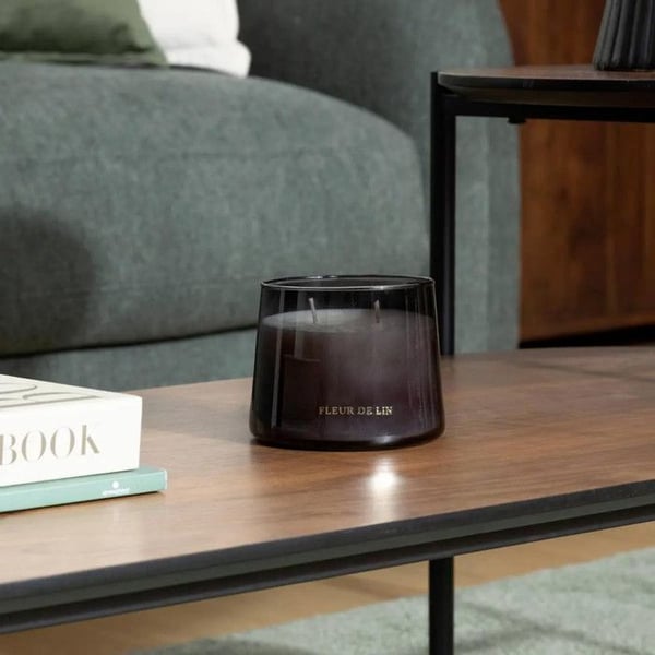 Doftljus "Bili" linblomma 300g - Atmosphera Inredningsskapare