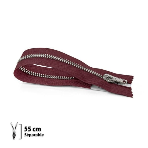 Eclair Prym - Dragkedja Z22 för tröja och jacka - Separabel 55 cm Eclair Prym - Dragkedja Z22 för tröja och jacka - Separabel 55 cm