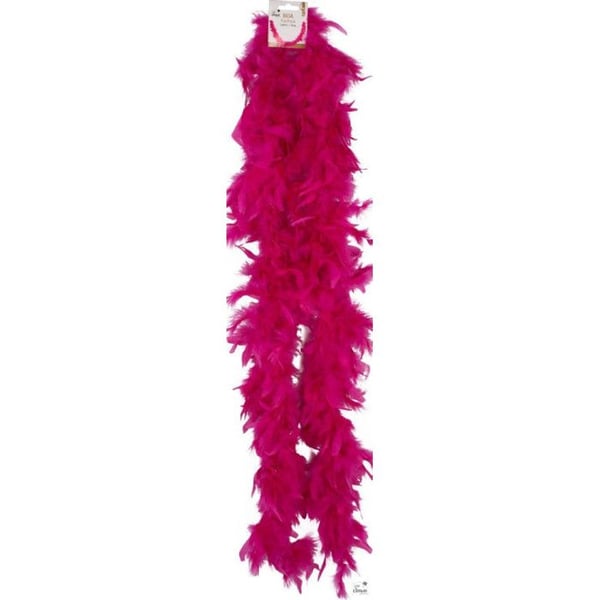 Boa i fjädrar 1.80 m - PTIT CLOWN - Fuchsia - Vuxen - Inomhus