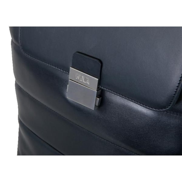 Sak i läder Passenger Leather Nava - Blå