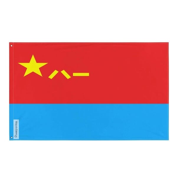 Kinesiska flygvapnets flagga – 120 x 180 cm – Polyester – Metallöglor – Motståndskraftig