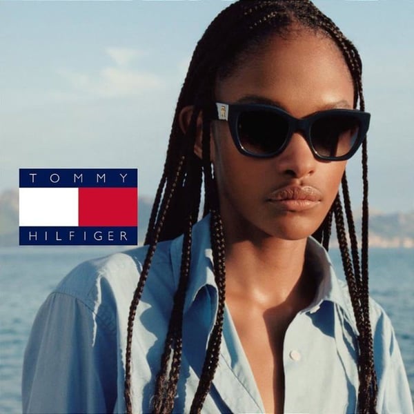 Tommy Hilfiger Solbriller - Th 1980/s - Sort - 52 - Unisex / Voksen