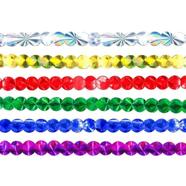 MégaCréa DIY - Klisterband med paljetter 1 m 6 stycken