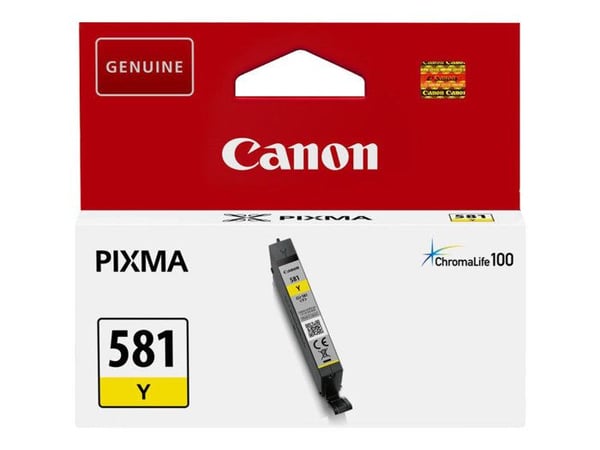 CANON Original bläcktank CLI-581Y - 5,6 ml - Gul