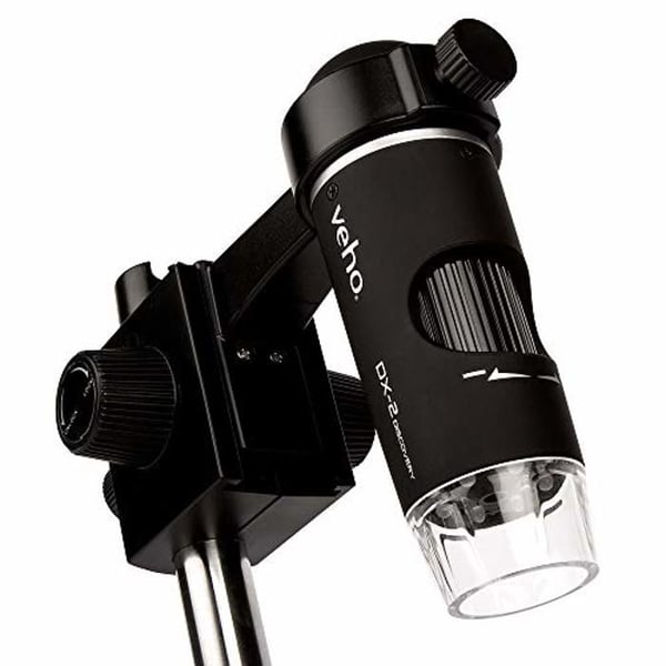 USB digitalmikroskop - Veho - DX-2 - 3 MP - Förstoring x500 - Foto- och videoinspelning