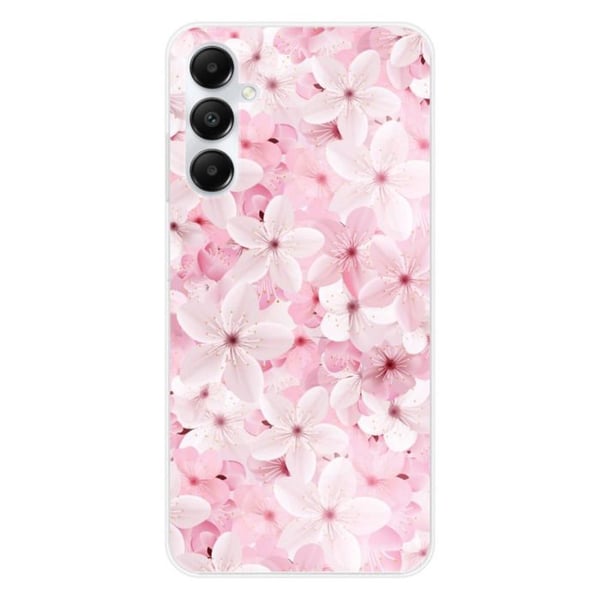 Tryckt silikonfodral som är kompatibelt med Samsung Galaxy A25 Sakura