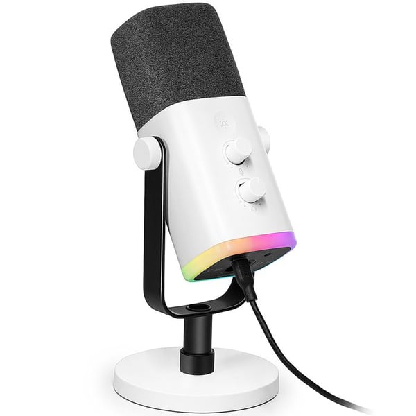 Dynamisk mikrofon - FIFINE - AMPLIGAME AM8 - RGB - XLR/USB - Ideal för spel och streaming