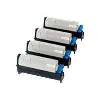 Kittrumma - OKI - C823dn, 823n, 833dn, 833n, 843dn - Cyan - Upp till 20000 sidor - LED