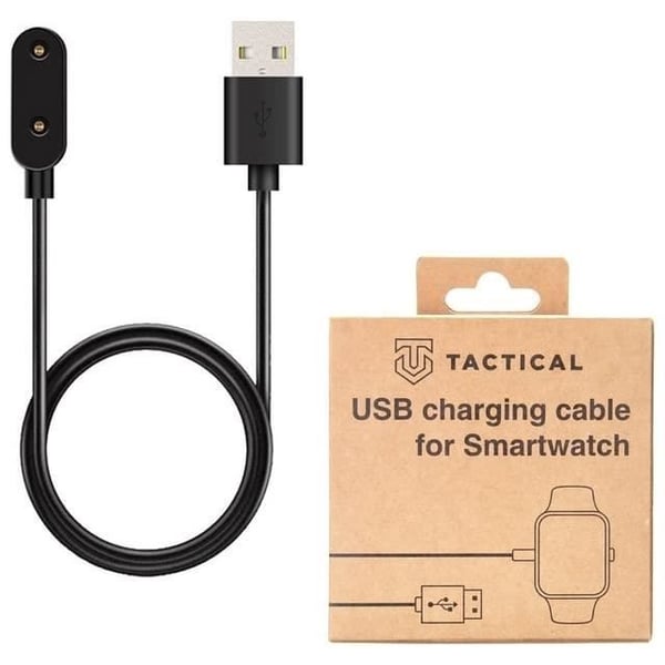 USB-laddare - TACTICAL - Huawei Children 4X - Lätt att ladda - Kompatibel med Honor - Svart