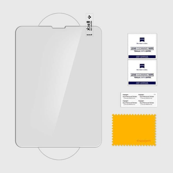 Hærdet glas - SPIGEN - Glas.TR Slim - Orange - iPad Pro 12.9" - Ridsefast