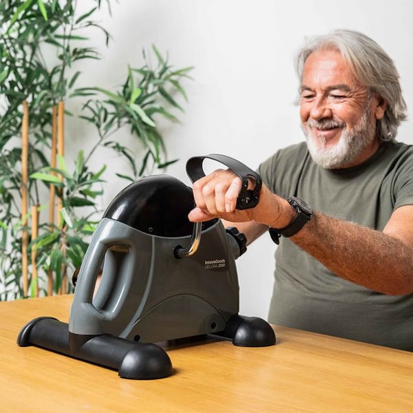 Statisk pedaler för armar och ben med Velora 2100 matta InnovaGoods VELO D'APPARTEMENT