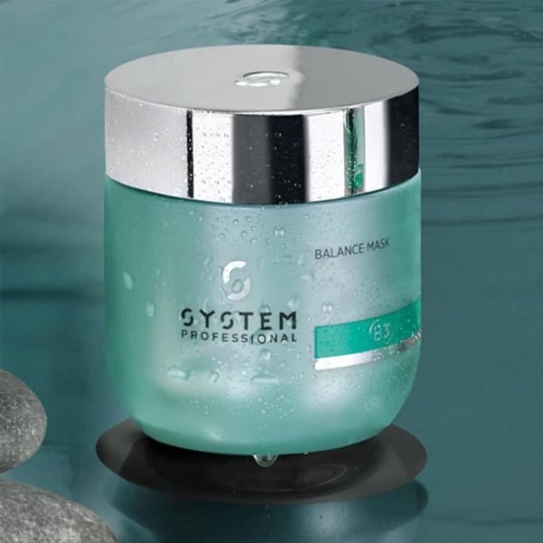 Hovedbundsmask - SYSTEM PROFESSIONAL - Balance Mask - Fugtighedsgivende - Beroligende - 400ml