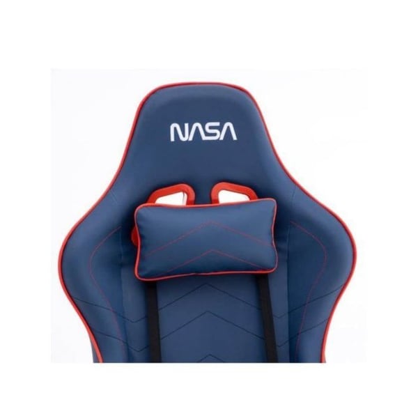 Stol - NASA - GAMER - Justerbar i höjdled - Med armstöd - Svart