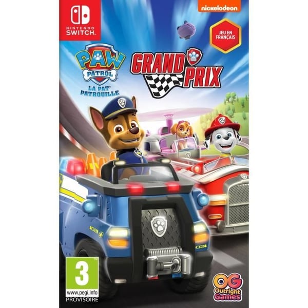 Paw Patrol: Pat'Patrouille: Grand Prix Game Switch