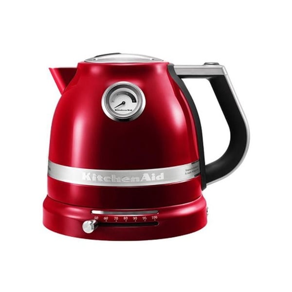Vattenkokare - Kitchenaid - Artisan 5KEK1522ECA - 1,5L - Röd - Justerbar temperatur - Dubbla väggar