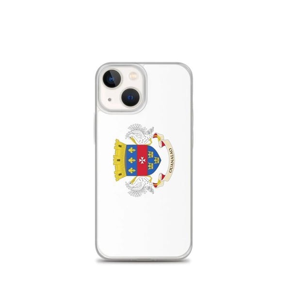 Mobilskydd - PIXELFORMA - iPhone 13 mini - Flagga Saint-Barthélemy - Mjuk - Transparent