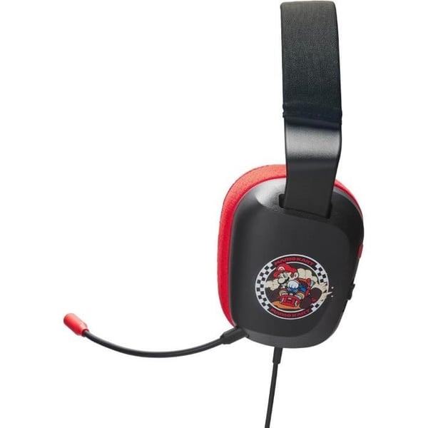 Kabelanslutet stereoheadset - POWER A - Nintendo Switch - Mario Kart