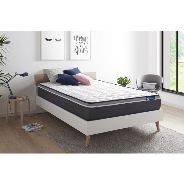 Madrass - ACTISOM - Actilatex Plus - 130x210 cm - Latex - Minnesform - Mycket fast