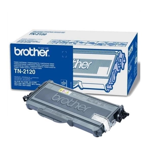 Brother TN-2120 Toner Laser Svart (2600 sidor)