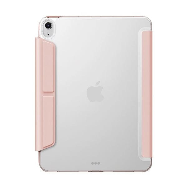 iPad Air 13-fodral - UNIQ - Camden Click - Rosa Puder - Magnetisk Skydd - Elegant Design