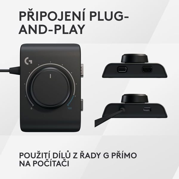 Løbsadapter - LOGITECH - G Racing - Multi-platform - Sort