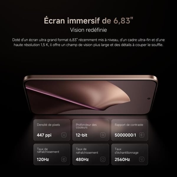 Xiaomi 15T Roséguld 12 GO + 256 GO