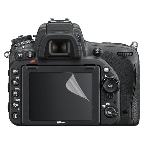 Skyddsskärm för Nikon D6-D500-D600-D610-D750-D800-D850 [Pack 2] Ultra Tunn Plastfolie Skyddande Film Phonillico