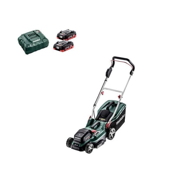 Gräsklippare - METABO - RM 36-18 LTX BL - 36 cm - Inbyggt batteri - 350 m²
