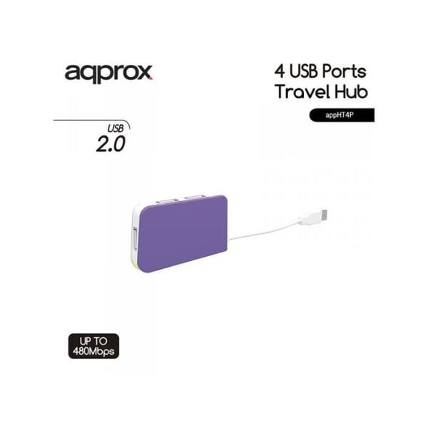 USB2 HUB 4 PORTAR RESEVIOLET CA USB2 HUB 4 PORTAR RESEVIOLET CA