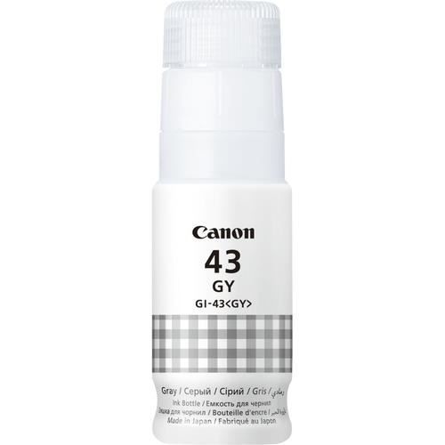 Blæk - Canon - GI-43 GY - Grå - 60 ml - Kompatibel med PIXMA G640 G540