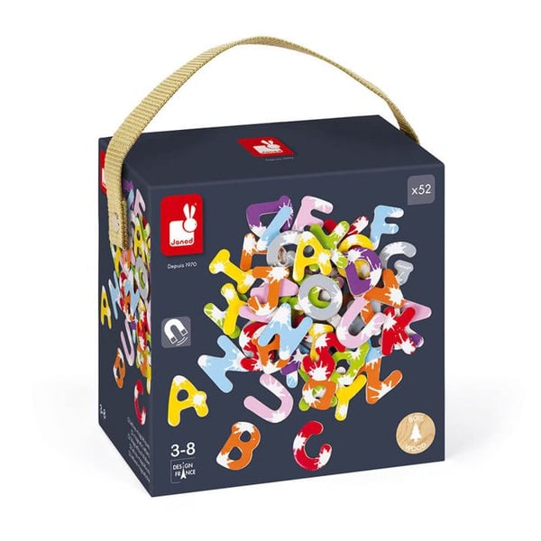Coffret 52 magneter bokstäver Splash