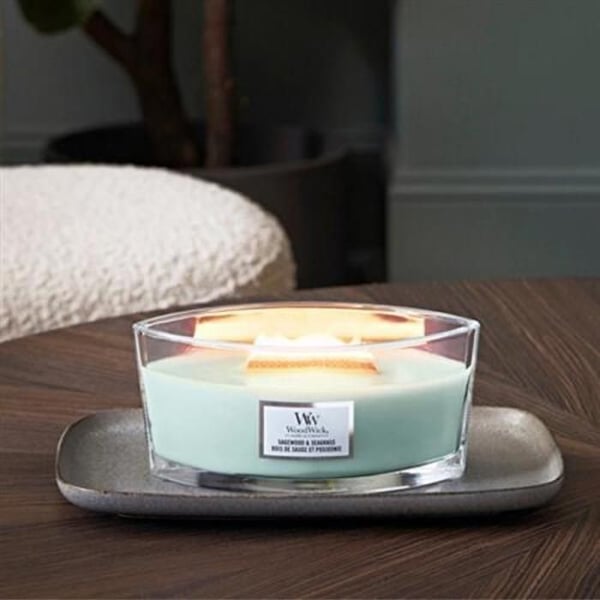 Doftljus - Sagewood - Skepp - Inomhus - Unisex - Ljus och doft för atmosfären