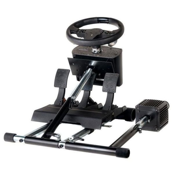 Styrstöd - Wheel Stand Pro SUPER CSL - Justerbar - Antislipbas - Svart metall