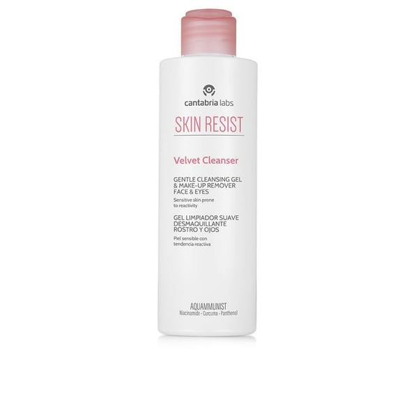SKIN RESIST VELVET 200 ml mjuk rengöringsgel för ansikte och ögon