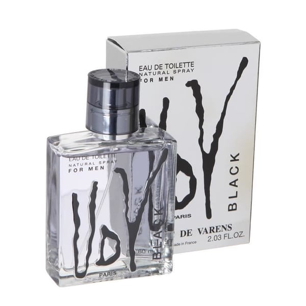 Eau de Toilette - ULRIC DE VARENS - Black 60ml - Man - Träig