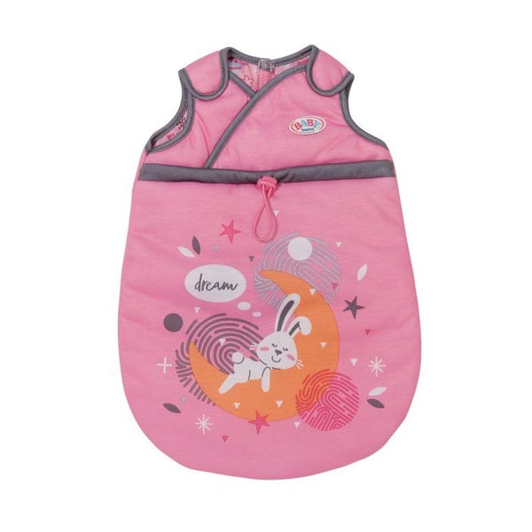 Sovpåse för docka - BABY BORN - Sängtillbehör - Fällbar - Rosa - 38 cm - Från 3 år