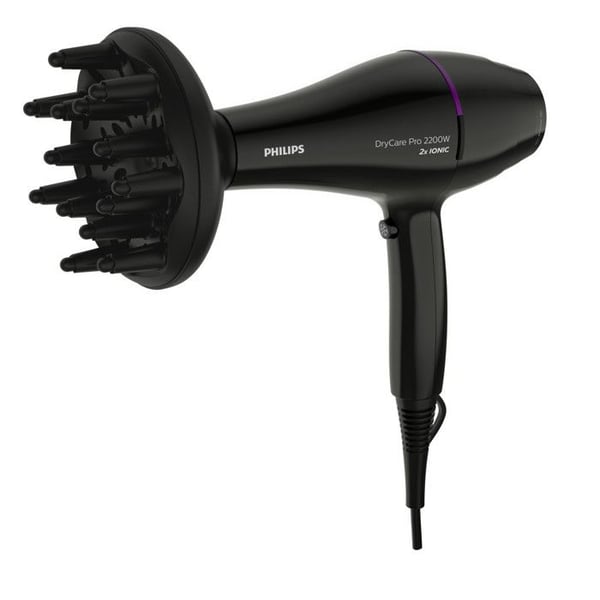 PHILIPS DryCare BHD274/00 Pro Hårtørrer 2200 W - sort