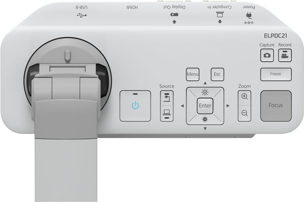 Visionseer - Epson - ELP-DC21 - 9,40 mm CMOS - 12x Optisk Zoom - 10x Digital Zoom