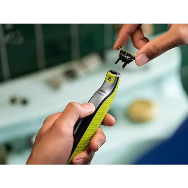 Rasyr OneBlade 360 - PHILIPS - QP2734/23 - 60 min - 360° blad - Grön / Svart