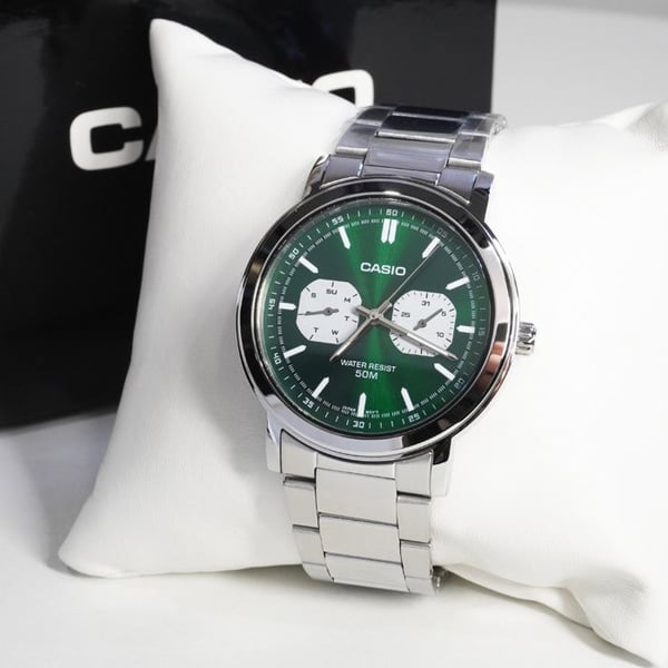 Casio herrklocka MTP-E335D-3E (ZD274C) + klocka