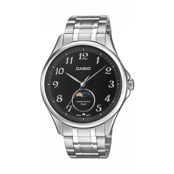 Klocka - CASIO - MTP-M110D - Man - Svart - Kvarts - Analog