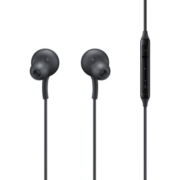 SAMSUNG Sound by AKG USB Type-C Tyg Kabel Hörlurar Svart