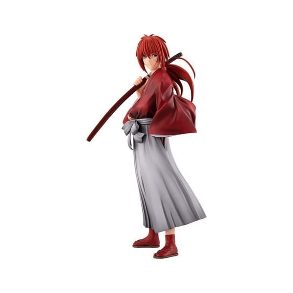 Statuett - GOOD SMILE COMPANY - Rurouni Kenshin - 17 cm - Plast - Röd