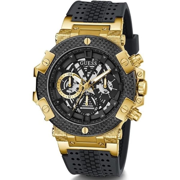 Guess Carbon GW0486G2 Kvartsklocka för män