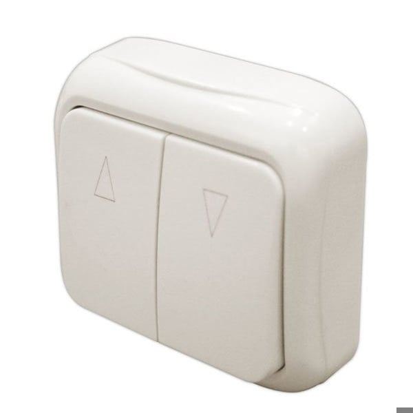 Knapp - ELECTRO DH - Dubbel yta - 80x80 mm - El - Lätt att installera