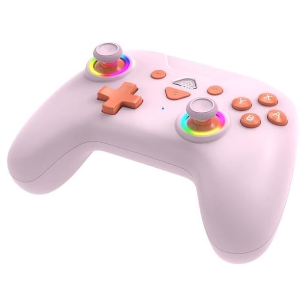 Trådlös handkontroll - Switch - SUBSONIC - RGB LED - Rosa