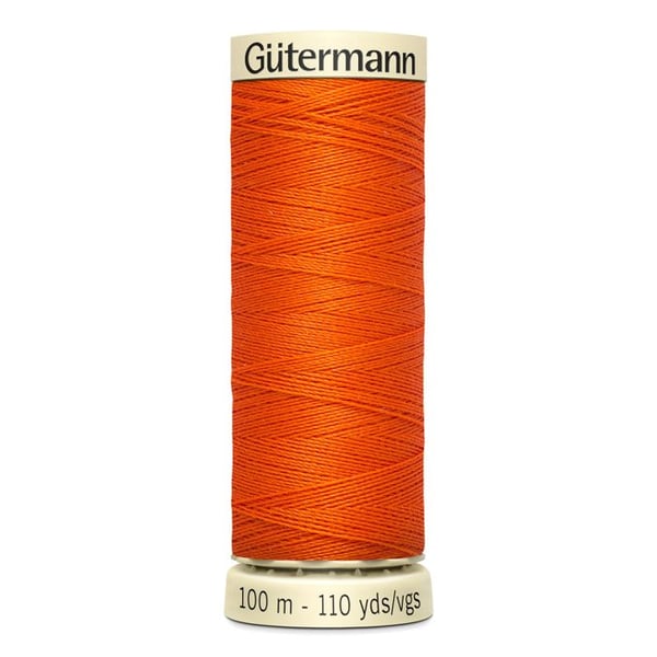 Fil att sy 100% polyester Gutermann 1 Spole - Att 351 - mörk orange
