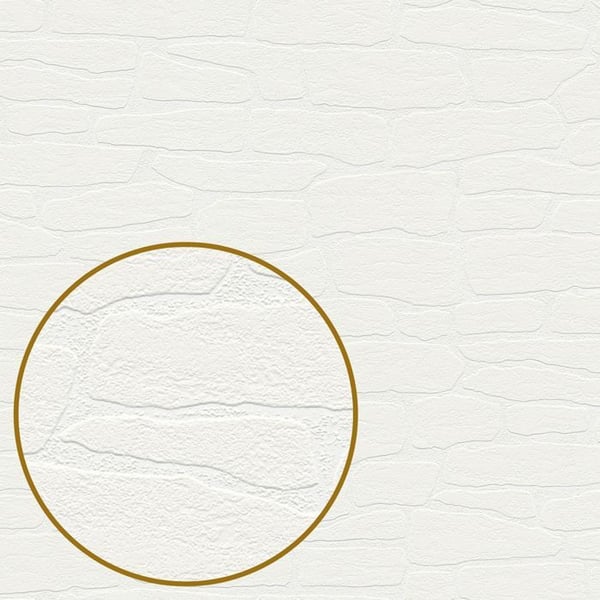 TADESSI tapet återvinningsbar non-woven tapet vit natursten 1 rulle TA-01-03947_1