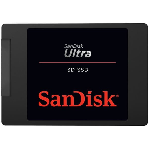 SSD 2 To - SanDisk - Ultra 3D - SATA - 2,5' - Hastighet upp till 560 MB/s