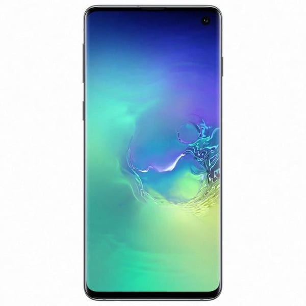 SAMSUNG Galaxy S10 + 128gb Grön - Dubbel sim - Renoverad - Utmärkt skick- REFURBISHED